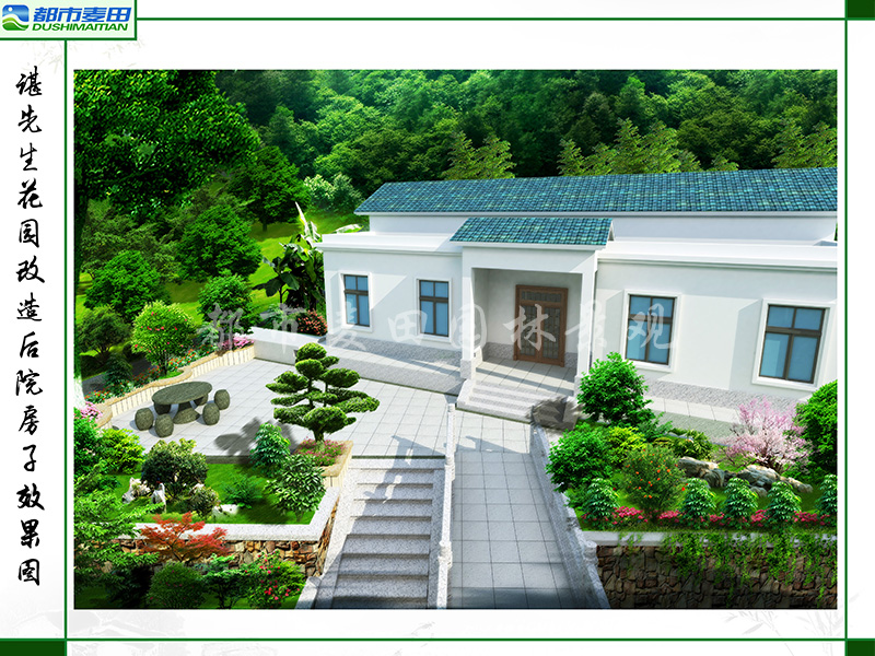 后院效果圖 后院效果圖